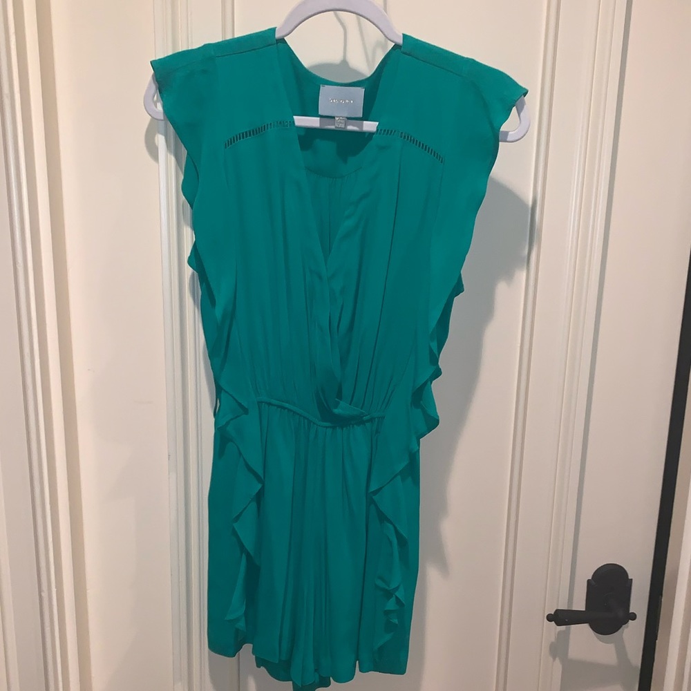 Skies are Blue ruffled romper